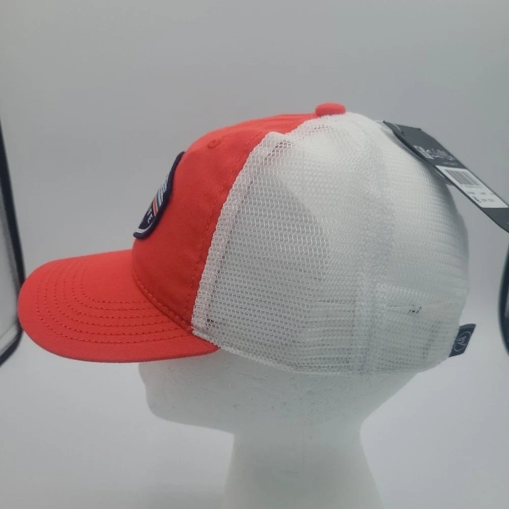 Salt Life Mesh Snapback‎ Baseball Hat Girls Youth Hat Light Red White